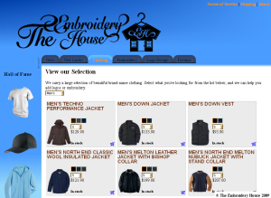 Sample of The Embroidery House